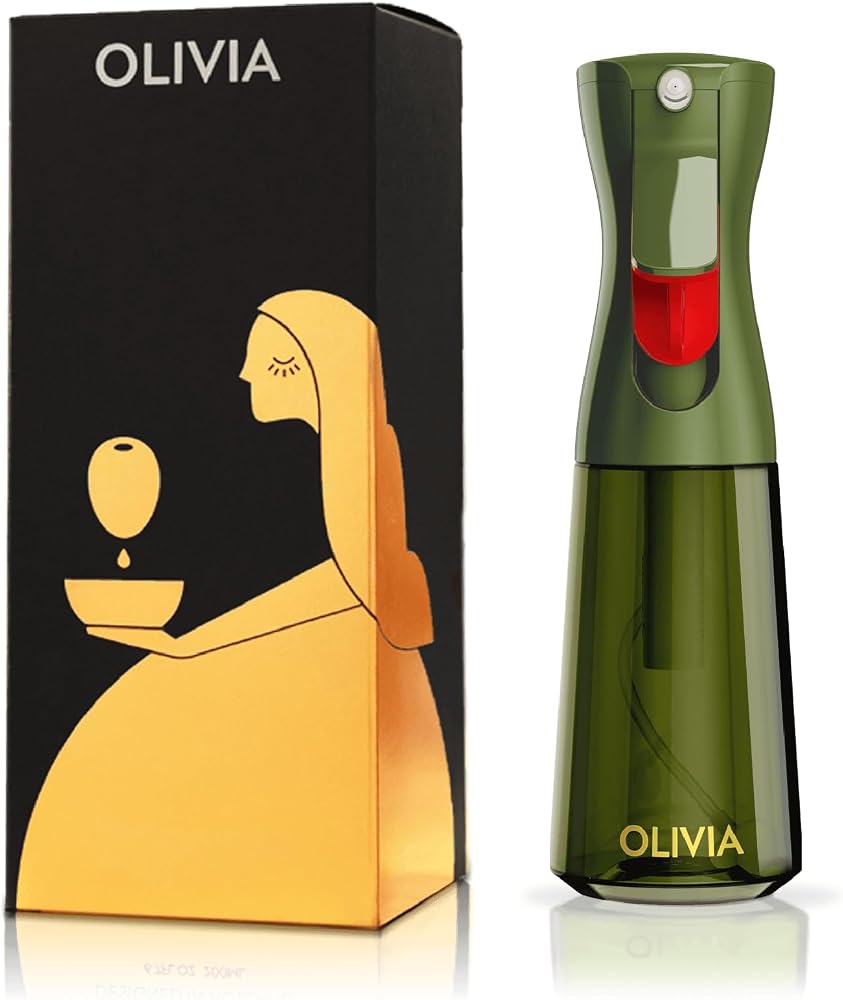 Flairosol OLIVIA Signature Oil Sprayer 200 ml — Green & Gold