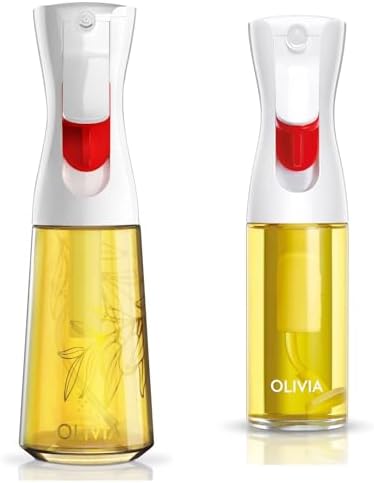 Flairosol OLIVIA Duo 130 ml + 200 ml — White Print & Golden Leaves