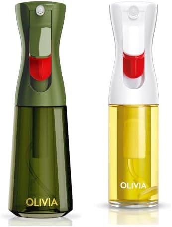 Flairosol OLIVIA Duo 130 ml + 200 ml — White Print & Green